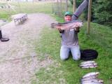 Toller Angeltag 5,6 kg war die Gr&ouml;&szlig;te der gefangenen Lachsforellen