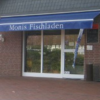 Eingang von Monis Fischladen  